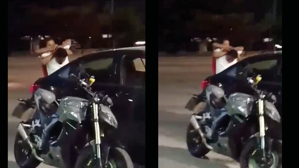 Pelea en gasolinera del Periférico por cargar primero