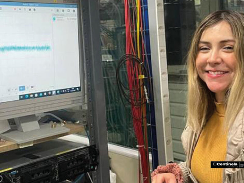 Estudiante de la FCFM-BUAP, galardonada en Suiza con el CMS Award 2025