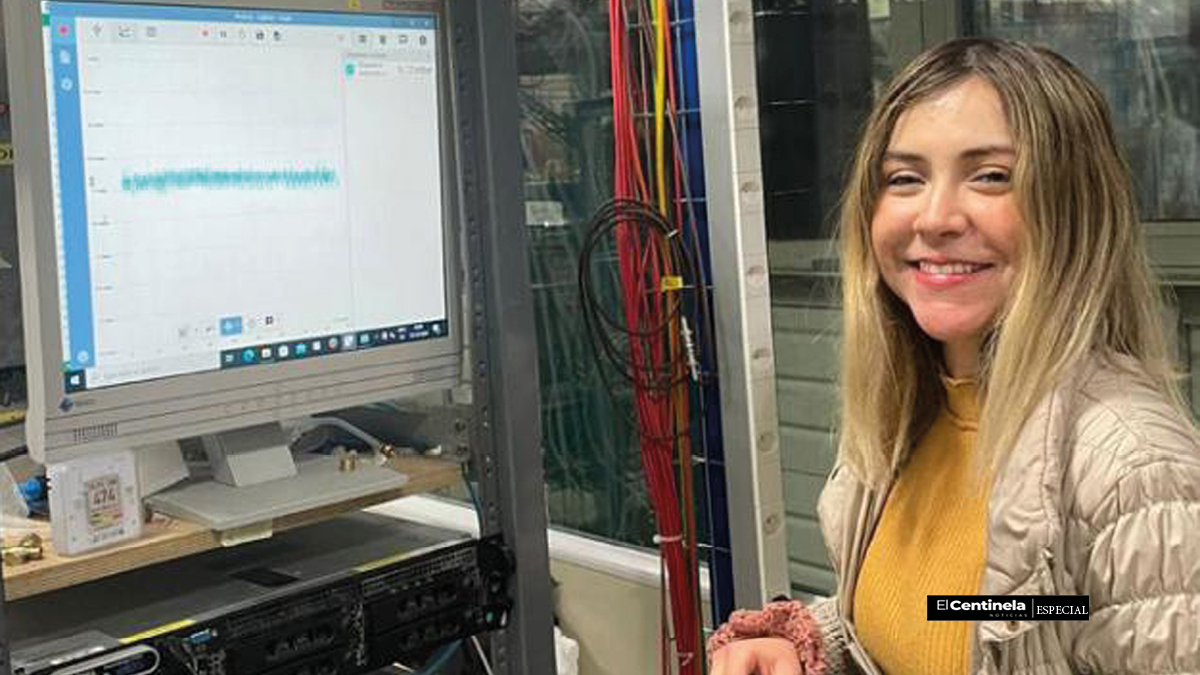 Estudiante de la FCFM-BUAP, galardonada en Suiza con el CMS Award 2025