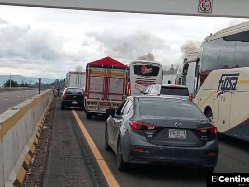 Cierre parcial en la autopista México–Puebla este viernes 20 de junio por trabajos de la CFE en Xoxtla