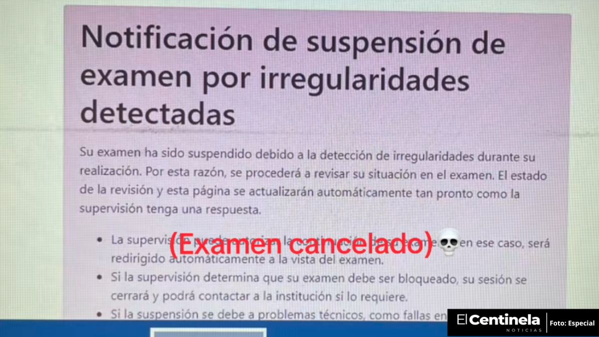 Detectan tramposos en el examen de admisión en línea de la BUAP: el sistema de vigilancia suspende las pruebas