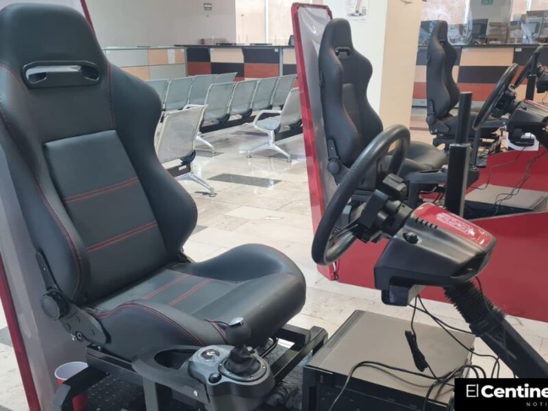 FOTO: Así lucen los nuevos simuladores de manejo en el CIS Angelópolis, requisito para obtener licencia en Puebla