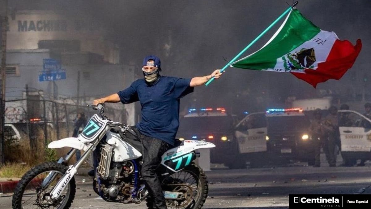 Estas son las IMÁGENES más impactantes de las protestas migratorias en Los Ángeles