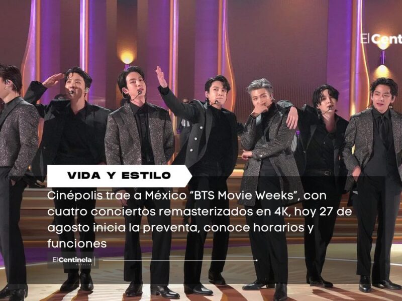 BTS Movie Weeks en México: preventa, fechas y películas del festival en Cinépolis