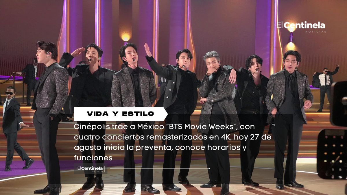 BTS Movie Weeks en México: preventa, fechas y películas del festival en Cinépolis