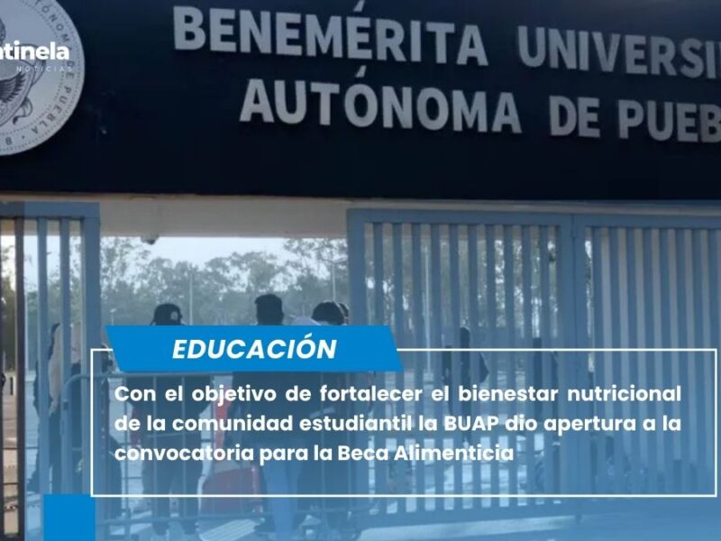 Con el objetivo de fortalecer el bienestar nutricional de la comunidad estudiantil la BUAP dio apertura a la convocatoria para la Beca Alimenticia