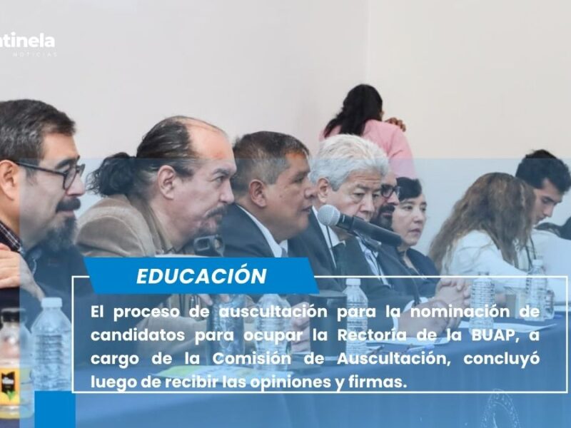 Concluye proceso de auscultación para la nominación de candidatos de la BUAP
