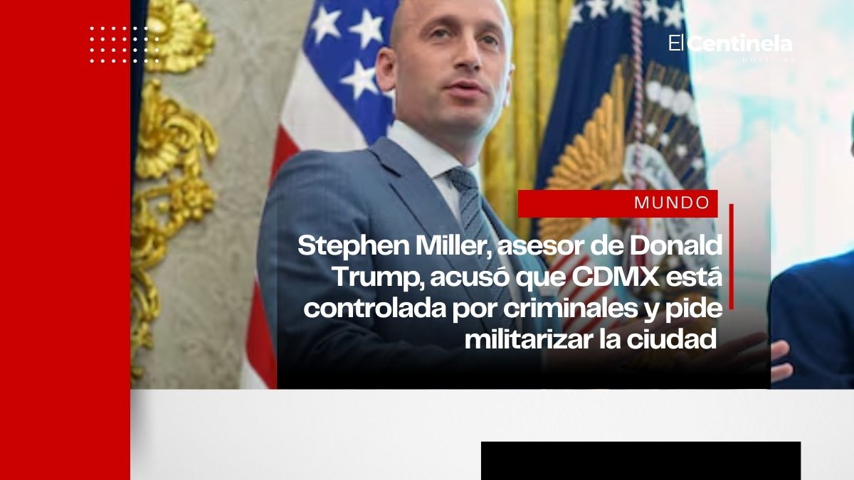 Asesor de Trump acusa que CDMX está gobernada por cárteles y Sheinbaum responde