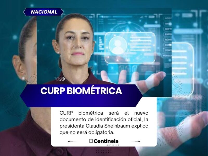 Claudia Sheinbaum, aclaró este viernes que la CURP Biométrica no será obligatoria en instituciones ni organismos del país