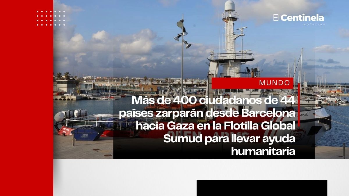 Flotilla Global Sumud partirá de Barcelona rumbo a Gaza con apoyo de Susan Sarandon y Greta Thunberg