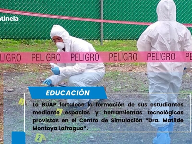 Apoya el Centro de Simulación “Dra. Matilde Montoya Lafragua” la formación de estudiantes de Ciencias Forenses