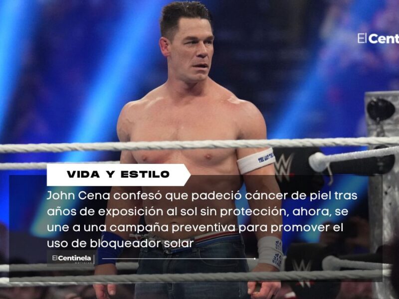 John Cena revela que padeció cáncer de piel y lanza campaña de concientización