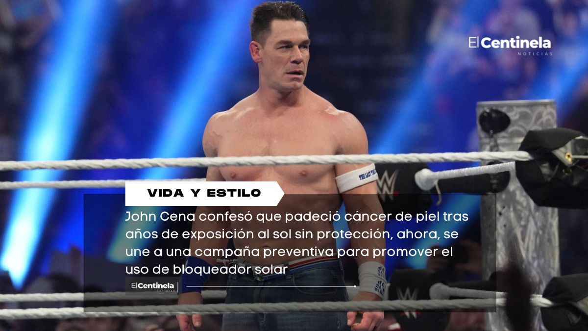 John Cena revela que padeció cáncer de piel y lanza campaña de concientización