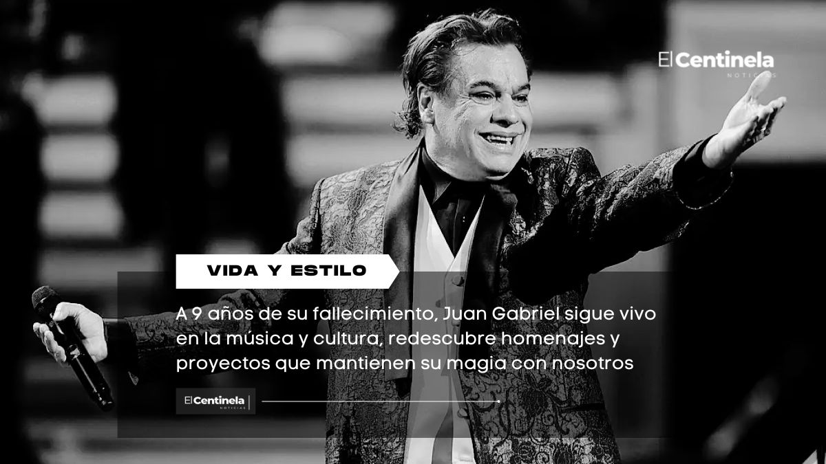 Juan Gabriel, el legado eterno del Divo de Juárez a 9 años de su partida