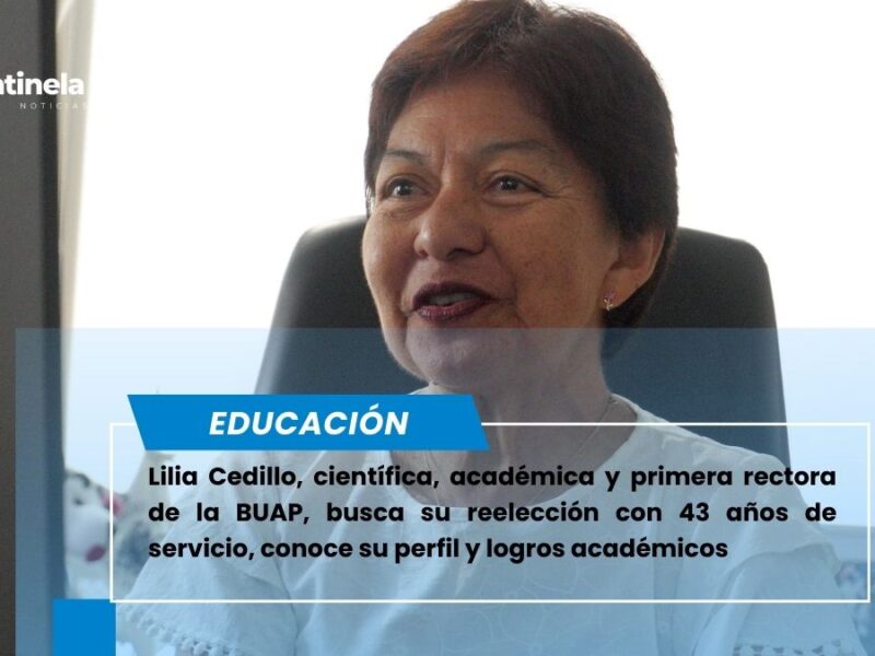 Lilia Cedillo busca reelección como rectora de la BUAP, conoce su perfil con 43 años de trayectoria académica