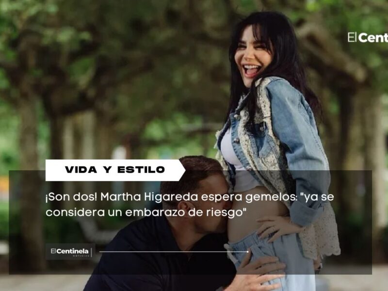 ¡Son dos! Martha Higareda espera gemelos: "ya se considera un embarazo de riesgo"
