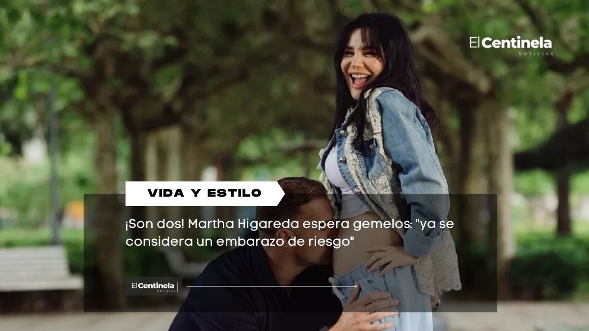¡Son dos! Martha Higareda espera gemelos: "ya se considera un embarazo de riesgo"
