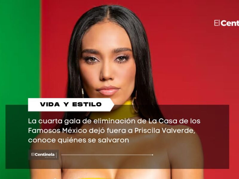 Priscila Valverde es la cuarta eliminada de La Casa de los Famosos México este 24 de agosto