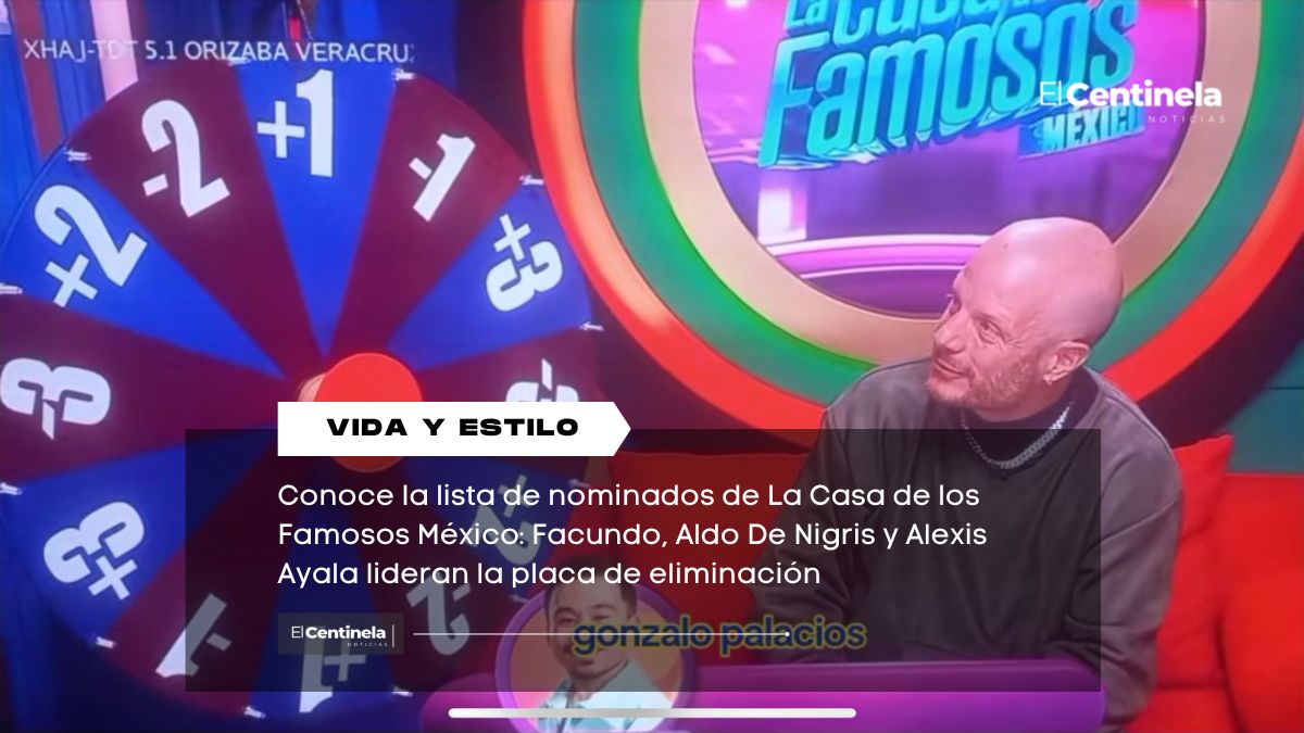 Ellos son los nominados de La Casa de los Famosos México de la quinta semana
