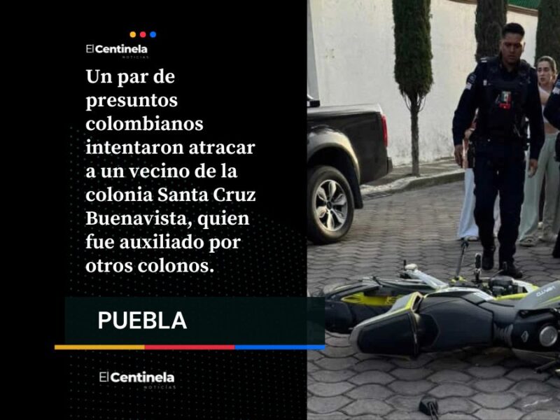 Colombianos intentan asaltar a un vecino en Santa Cruz Buenavista: colonos frustan atraco