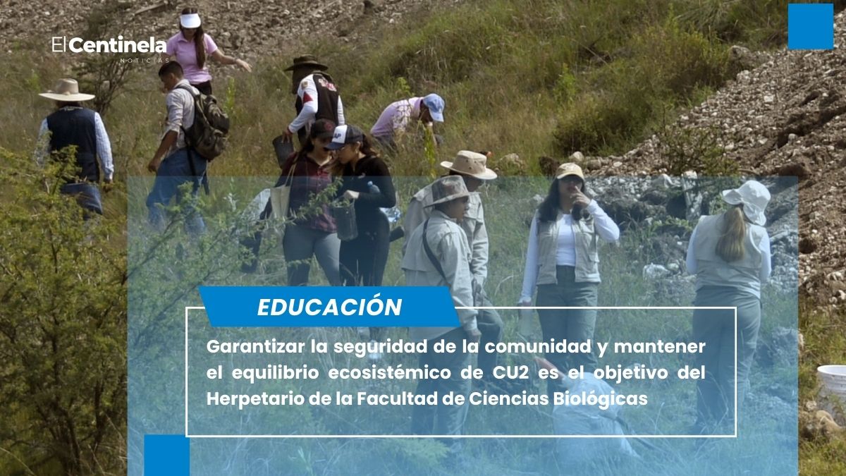 Herpetario de la Facultad de Ciencias Biológicas organiza capacitación para manejo de organismos vivos en CU2