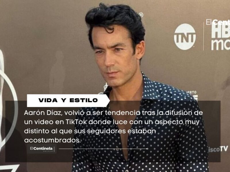 El radical cambio físico de Aarón Díaz que causó preocupación entre sus fans