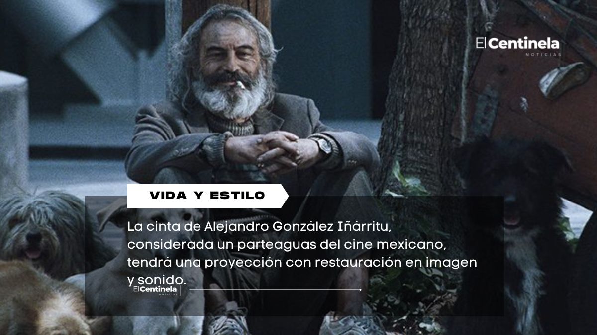 “Amores perros” regresa restaurada a los cines en su 25 aniversario