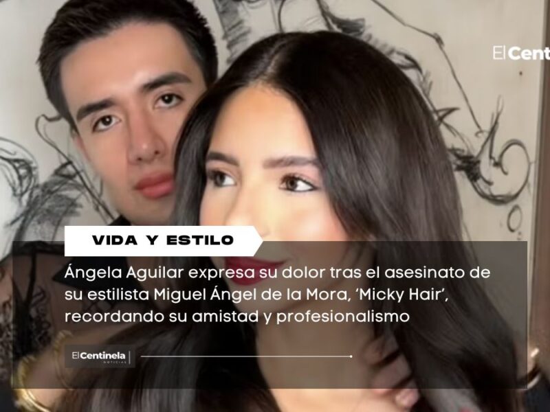Ángela Aguilar llora la muerte de su estilista ‘Micky Hair’: “Siempre te vamos a extrañar”