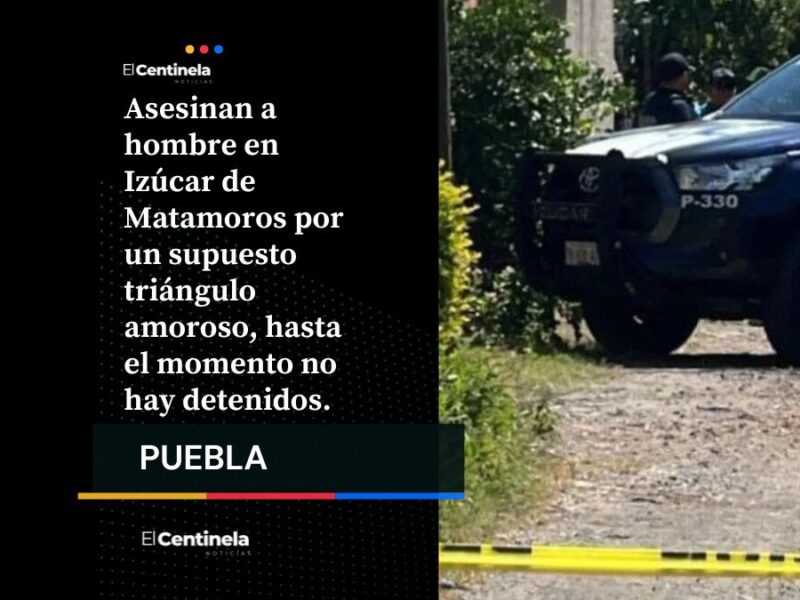 Asesinan a presunto “Don Juan” dentro de su camioneta en Izúcar de Matamoros