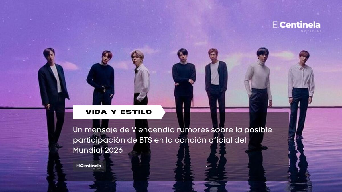 ¿BTS cantará la canción del Mundial 2026? V despierta rumores con mensaje a ARMY
