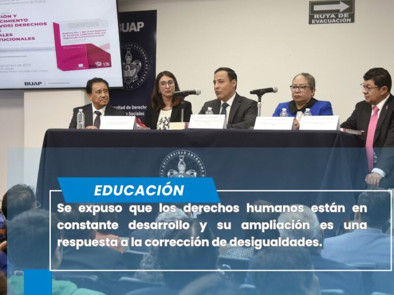 Los derechos humanos están en constante desarrollo