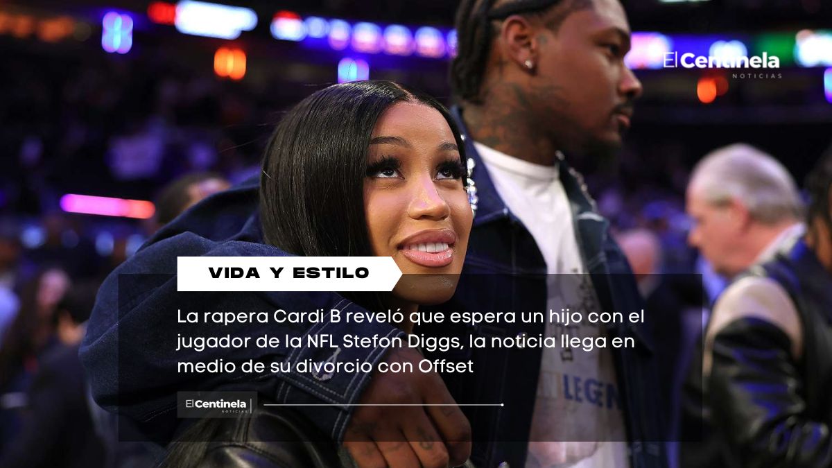 Cardi B anuncia su cuarto embarazo junto a Stefon Diggs, estrella de la NFL