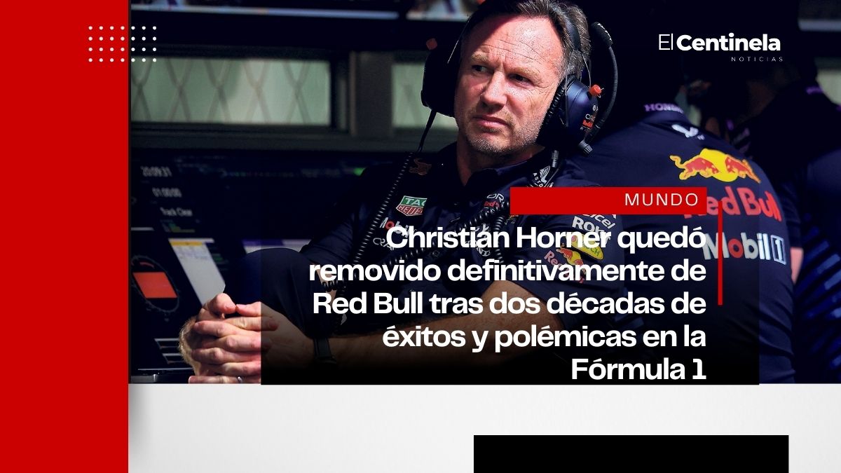 Christian Horner queda oficialmente fuera de Red Bull tras 20 años en la Fórmula 1
