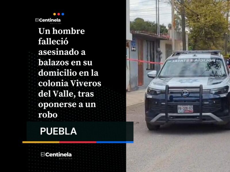 Hombre fallece en su propia casa en Colonia Viveros del Valle tras resistirse a un robo