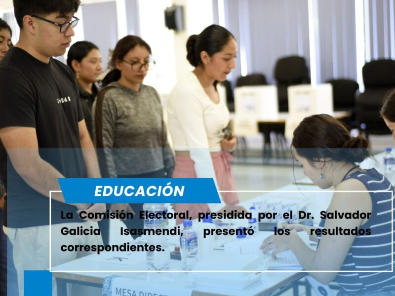 INFORME DE LA COMISIÓN ELECTORAL