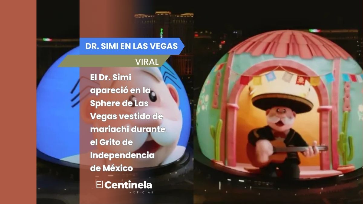 Dr. Simi sorprende en la Sphere de Las Vegas durante el Grito de Independencia 2025