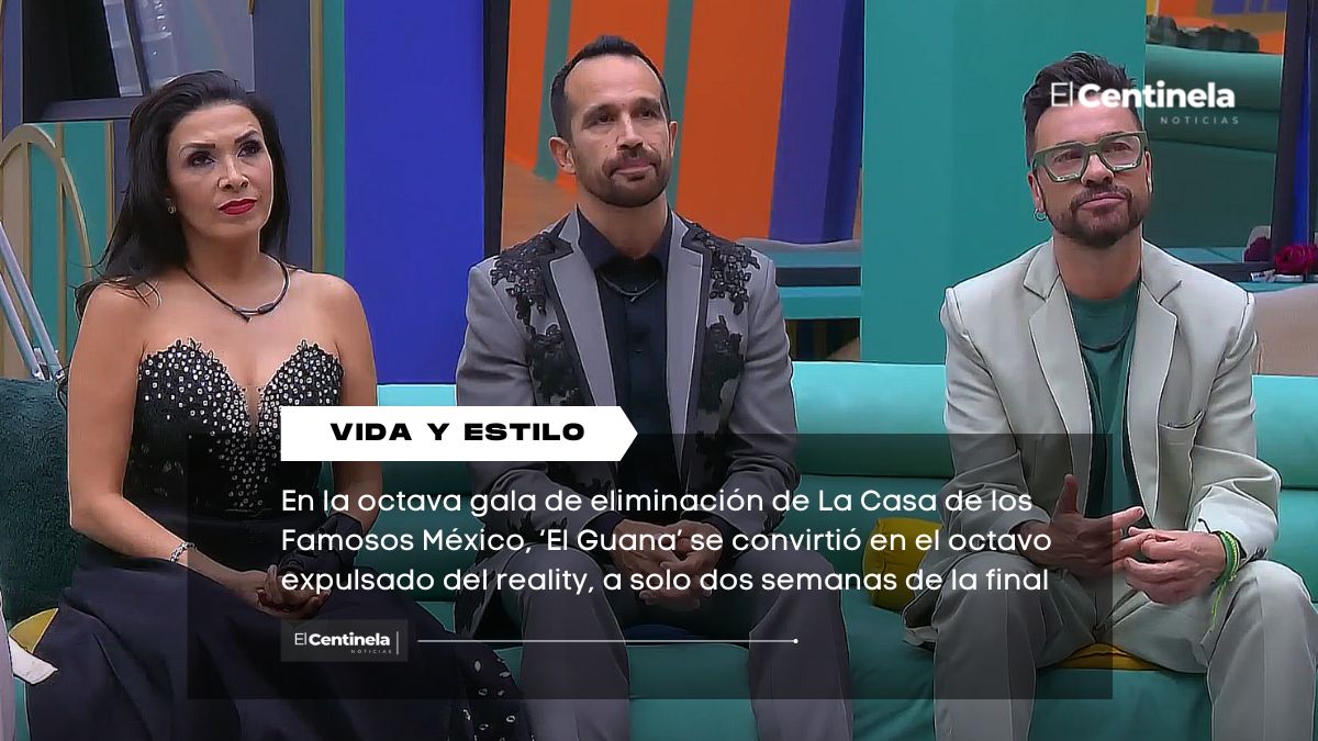Eliminado 8 de La Casa de los Famosos México: ‘El Guana’ queda fuera a dos semanas de la final