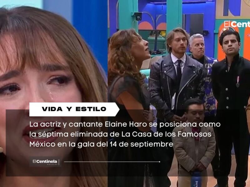 Elaine Haro es la séptima eliminada de La Casa de los Famosos México 2025 este 14 de septiembre