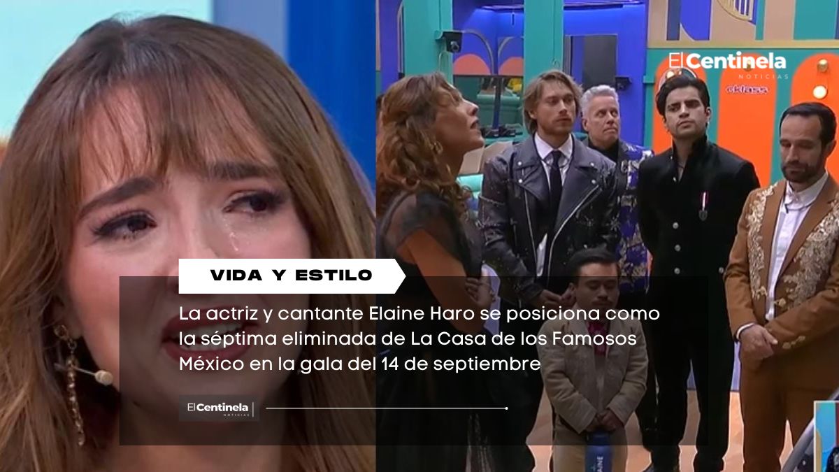 Elaine Haro es la séptima eliminada de La Casa de los Famosos México 2025 este 14 de septiembre