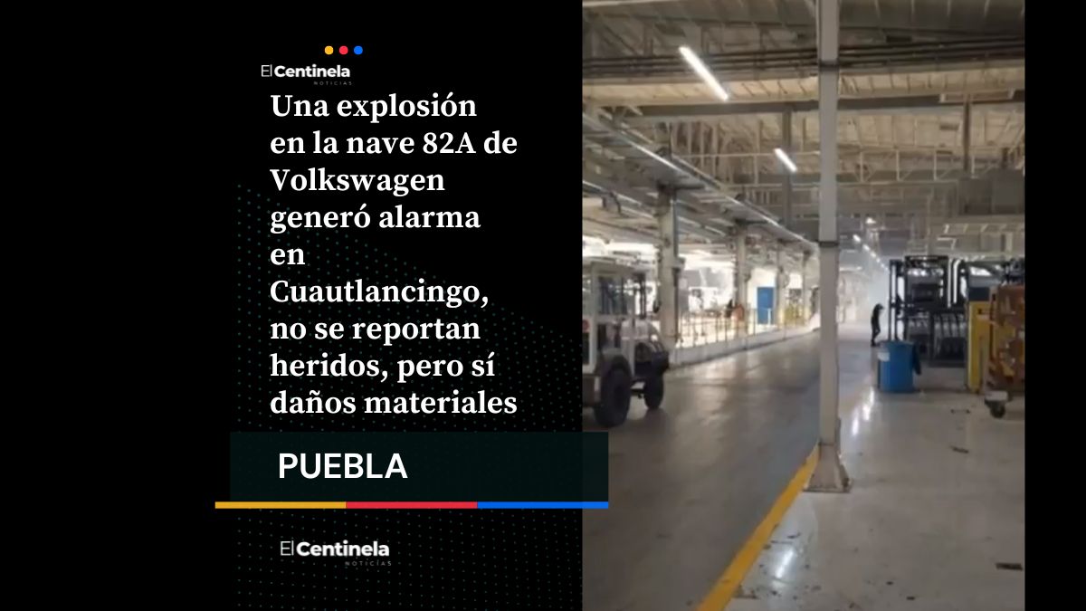 Explosión en planta Volkswagen: nave industrial evacuada, sin heridos confirmados