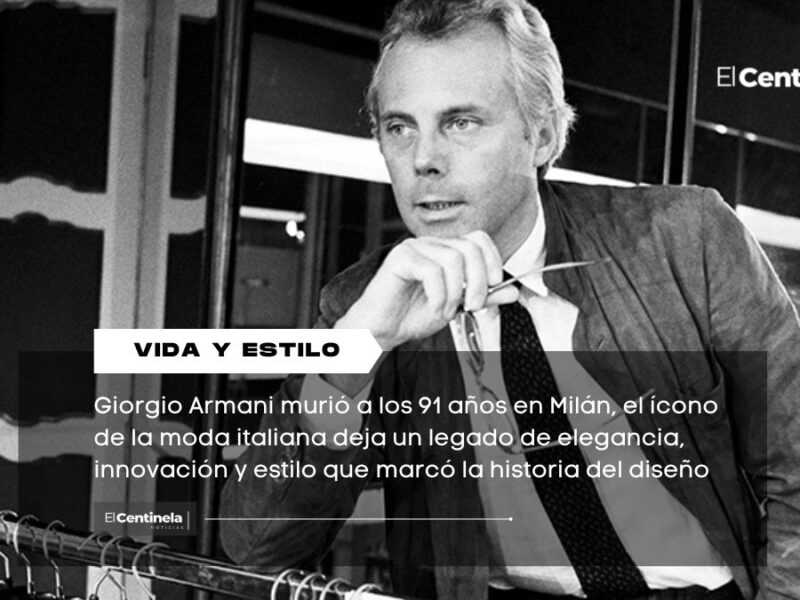 Muere Giorgio Armani a los 91 años, adiós al eterno rey de la moda italiana