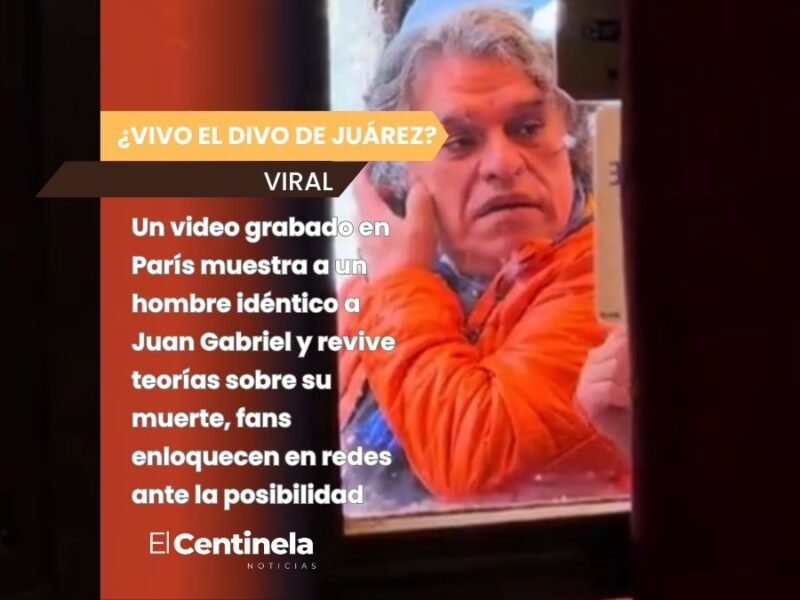 ¿Juan Gabriel está vivo? Video en París desata teorías sobre el ‘Divo de Juárez’