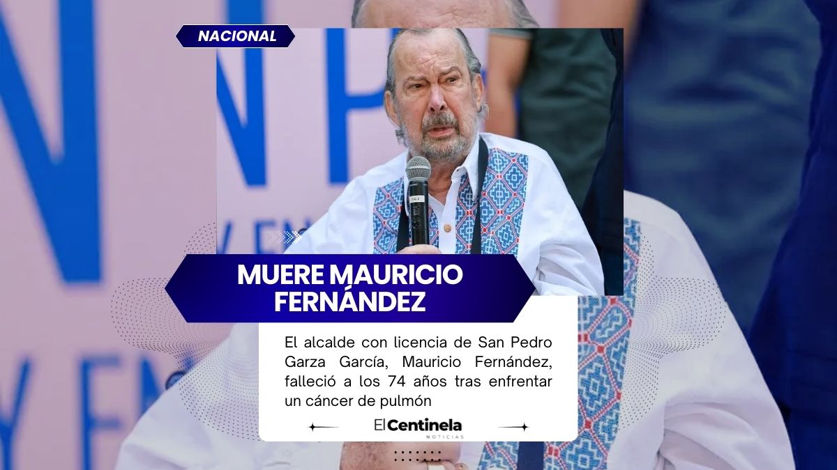 Muere Mauricio Fernández, alcalde de San Pedro Garza García, tras batalla contra cáncer de pulmón
