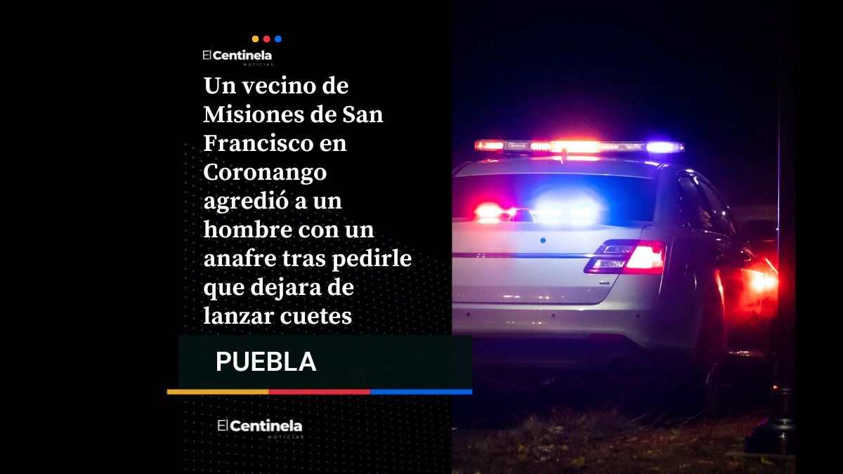 Vecino agrede con anafre a hombre por no dejarle lanzar cuetes en Misiones de San Francisco