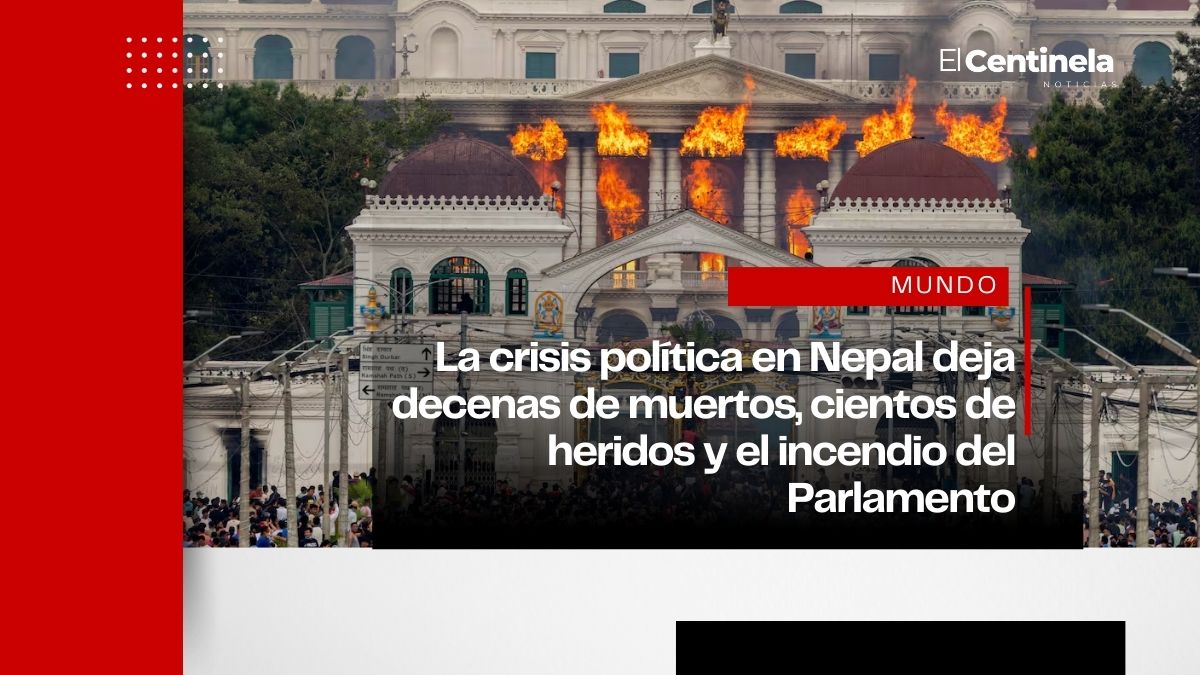 Crisis en Nepal: incendian Parlamento y muere exprimera dama en protestas tras dimisión de KP Sharma Oli
