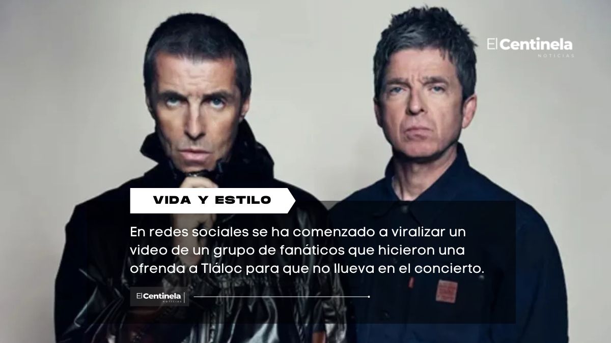 En redes sociales se ha comenzado a viralizar un video de un grupo de fanáticos que hicieron una ofrenda a Tláloc para que no llueva en el concierto.