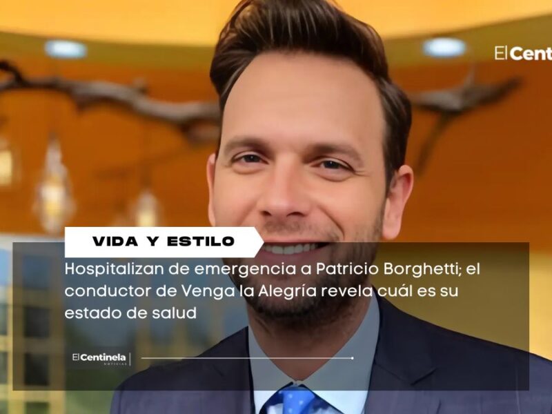Hospitalizan de emergencia a Patricio Borghetti; el conductor de Venga la Alegría revela cuál es su estado de salud