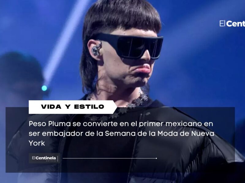 Peso Pluma se convierte en el primer mexicano en ser embajador de la Semana de la Moda de Nueva York