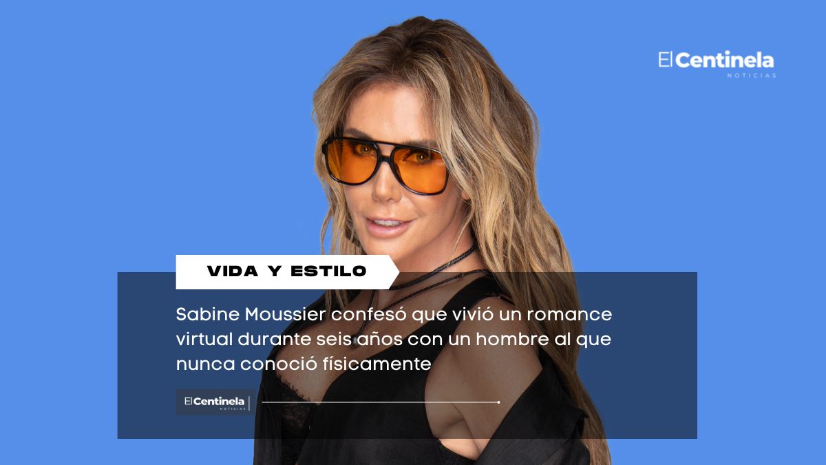 Sabine Moussier revela romance virtual de 6 años que terminó en amenazas y terapia