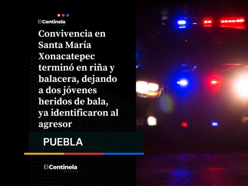 Balacera en Xonacatepec deja dos jóvenes heridos tras riña en reunión